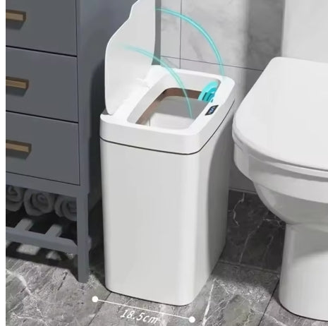 Smart Bathroom Trash Can