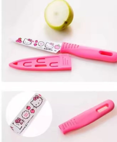 Kitty Knife and Bowl set