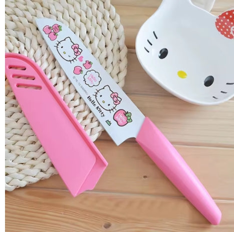 Kitty Knife and Bowl set