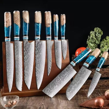 Damascus Steel Kitchen Knives