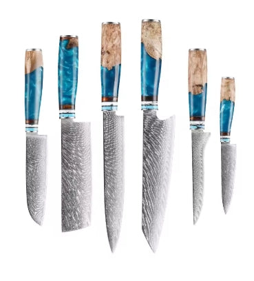 Damascus Steel Kitchen Knives