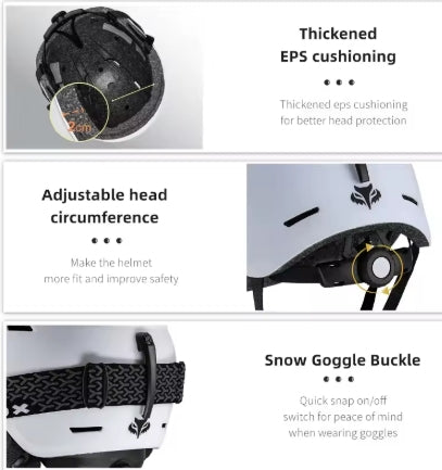 BATFOX Snowboard Helmet