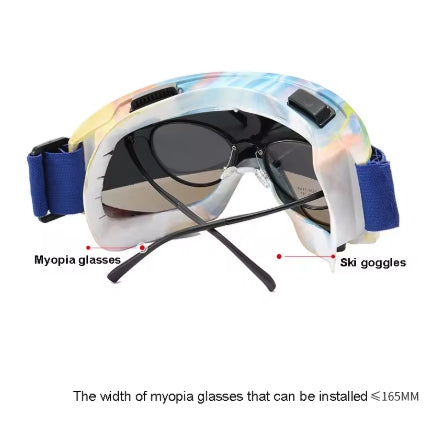 Anti-Fog Ski Goggles