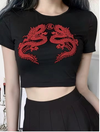 Dragon Crop Top