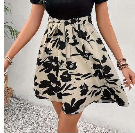 Printed Skirt