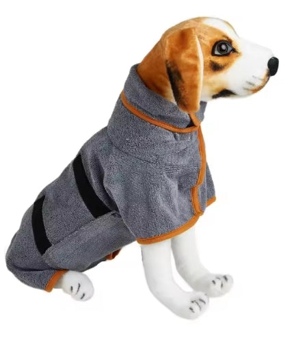 Dog Bathrobe Towel