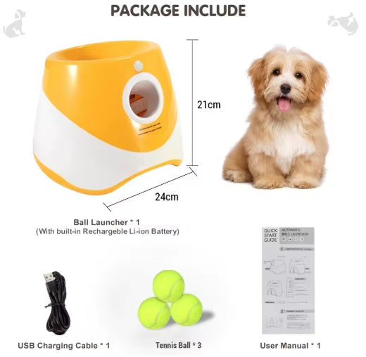 Automatic Dog Ball Thrower with 3 Balls