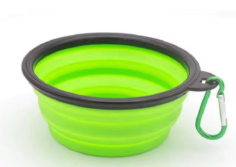 Folding Portable Silicone Pet dish