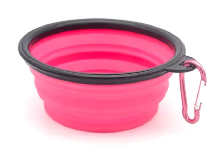 Folding Portable Silicone Pet dish