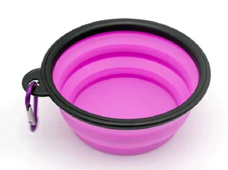 Folding Portable Silicone Pet dish