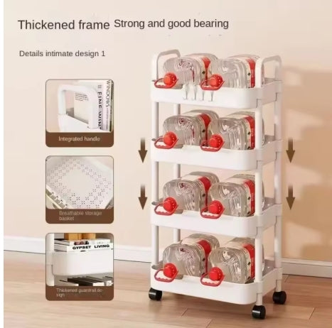 Kitchen Rack On Wheels