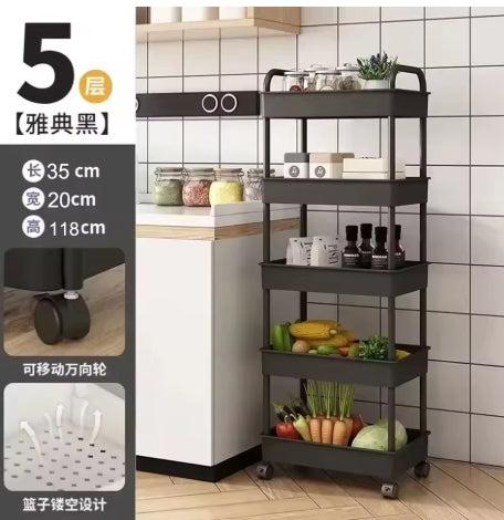 Kitchen Rack On Wheels