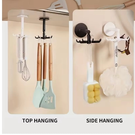 Kitchen Storage Swivel Hooks